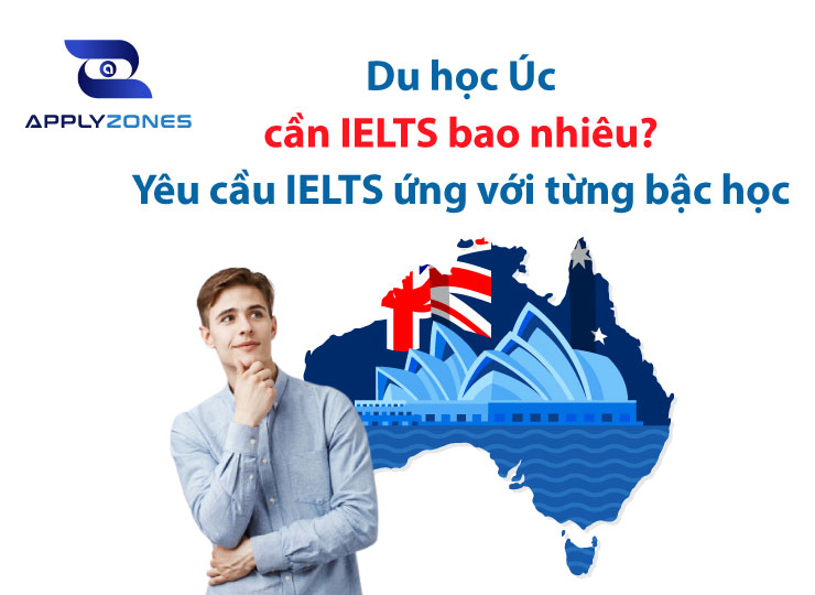Du học Úc cần IELTS bao nhiêu? Yêu cầu IELTS ứng với từng bậc học