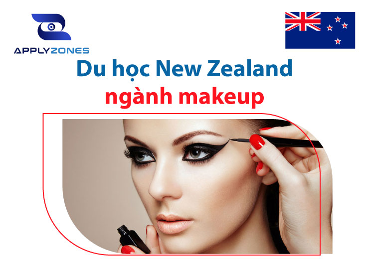 Du học New Zealand ngành makeup - Ngành học của sự sáng tạo