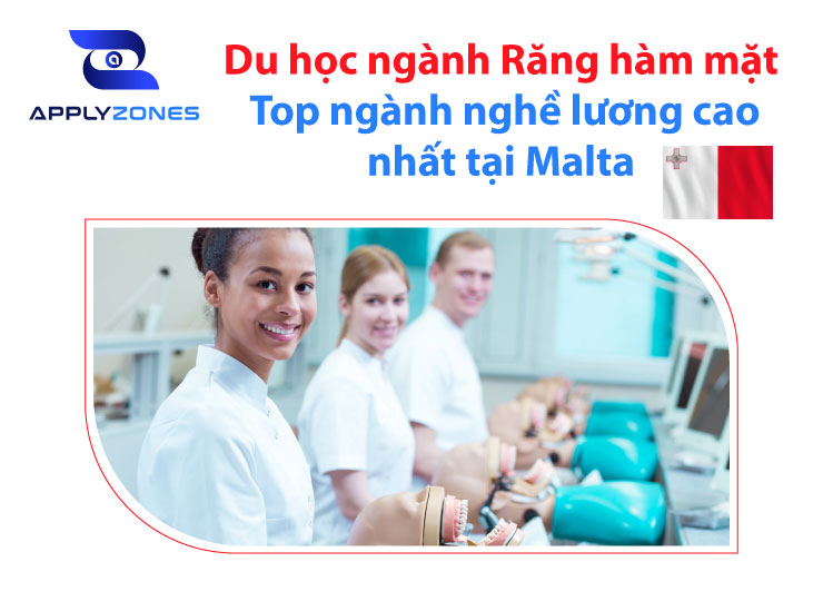 Du học Malta ngành răng hàm mặt - Top ngành nghề lương cao nhất